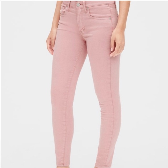 Gap True Skinny Pink Denim Jeans - Picture 1 of 6